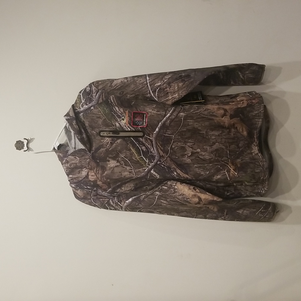 Mossy Oak Warm Front Warming Hoodie Size Large - NWT